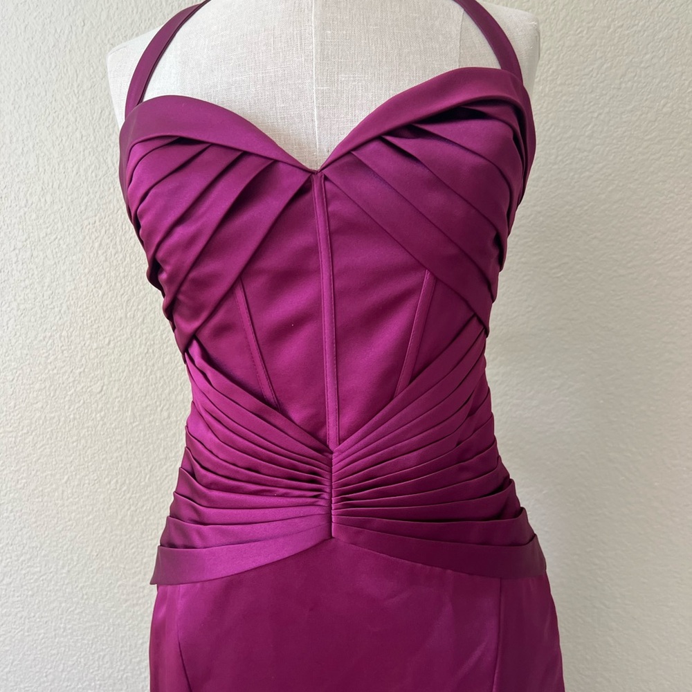 Zac Posen Truly corset mermaid dress